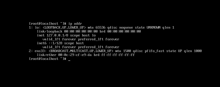 虚拟机里Centos7的IP地址查看方法_Linux_脚本