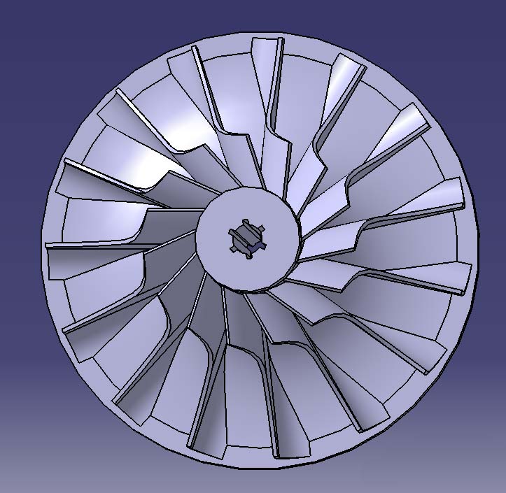 Catia怎么建立涡轮模型? Catia建模涡轮的教程_图形图像_软件教程_脚本之家