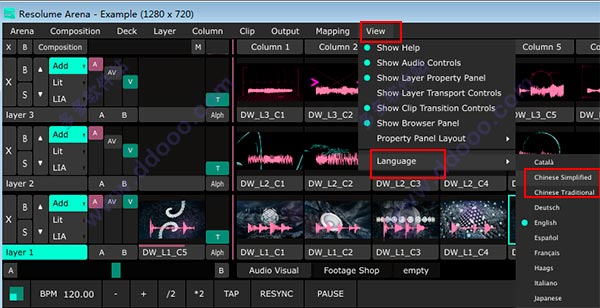 Resolume Arena汉化破解版 resolume arena V