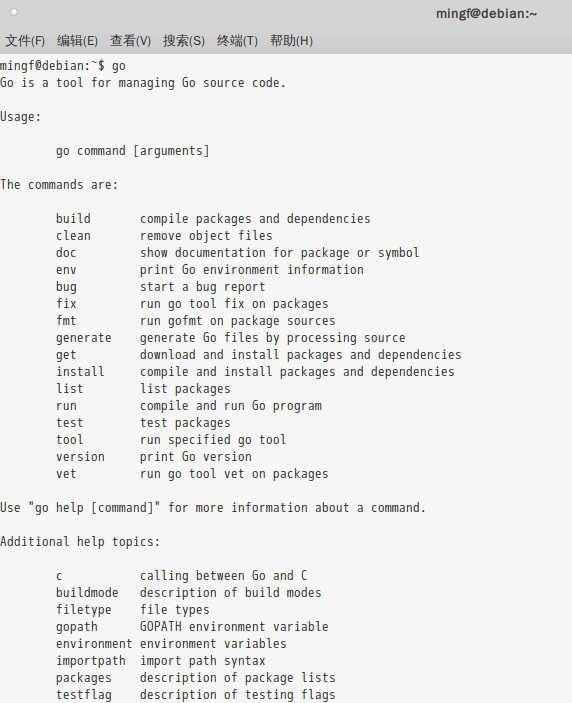 在debian系统安装golang的sdk图文教程