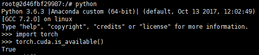 docker挂载NVIDIA显卡运行pytorch的方法