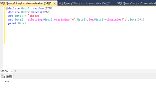 详解SqlServer数据库中Substring函数的用法