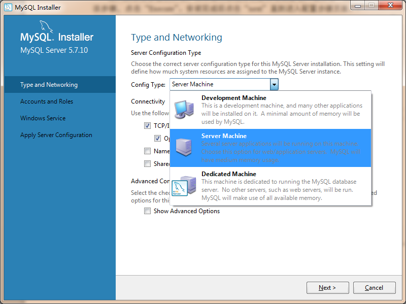 Windows下mysql5.7.10安装配置方法图文教程