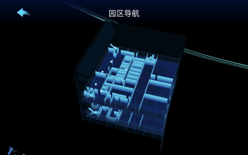 通过第三方脚本渲染出来的3D建筑页面