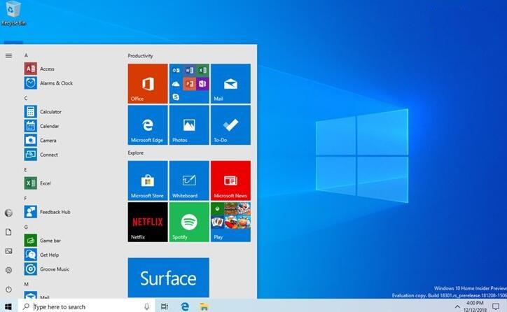 Win10 19H1预览版18329已修复和已知问题大