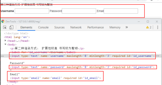 Django之form组件自动校验数据实现