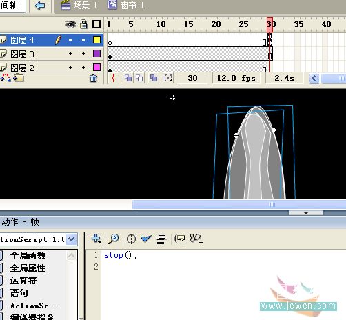 Flash精彩音乐动画实例:窗之恋