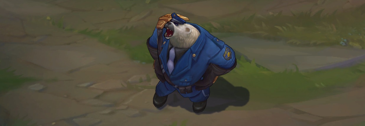 LOL美服11.19测试服 警察与小偷系列皮肤更新