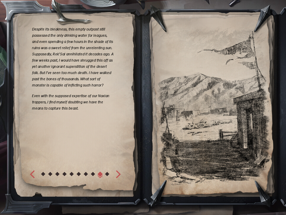 LOL英雄背景故事 雷克塞:沙漠之灾