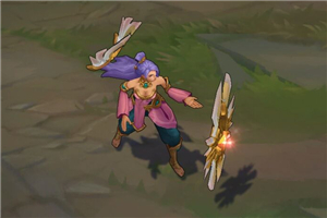 LOL<em>莲花之令</em>艾瑞莉娅 刀妹新皮肤视频展示