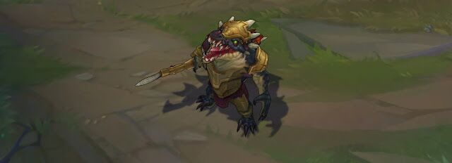 LOL美服5.28测试服 史前恐龙系列皮肤 扭曲丛