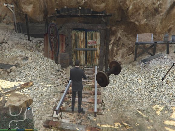 GTA5矿洞彩蛋在哪 侠盗猎车手5矿洞彩蛋位置