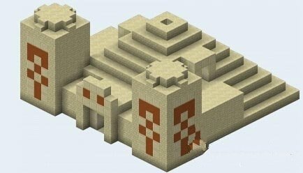 我的世界沙漠神殿寻找和宝藏获取方法解析攻略_手机游戏_游戏攻略_脚本之家