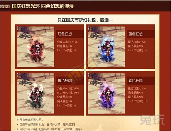 DNF2015年国庆礼包值不值 国庆礼包分析