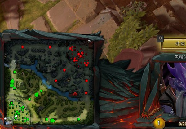 DOTA2:刀塔重生小地图设置详解 DOTA2:刀塔重生小地图设置详解
