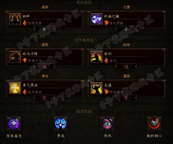 暗黑3圣教军电锤天谴流技能装备选择攻略