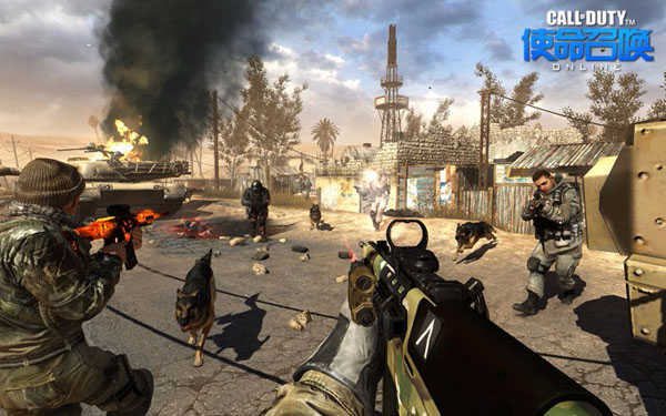 使命召唤ol生化狂人\/AK117-幽灵\/格洛克18-豹