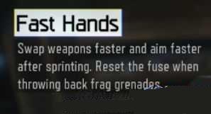 使命召唤12绿色技能快手效果及搭配详解