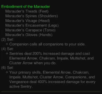 2.4l蓝帖:掠夺套增强 每件远古都带800%增伤