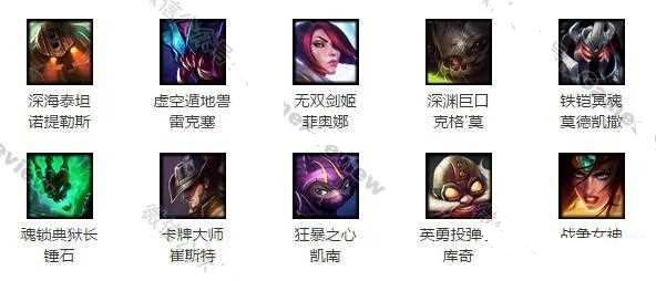 LOL英雄联盟11月27日周免介绍