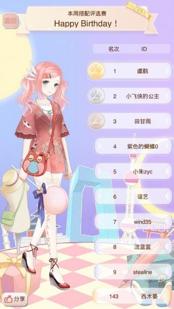 评选赛搭配攻略 暖暖环游世界Happy Birthday评选赛搭配攻略