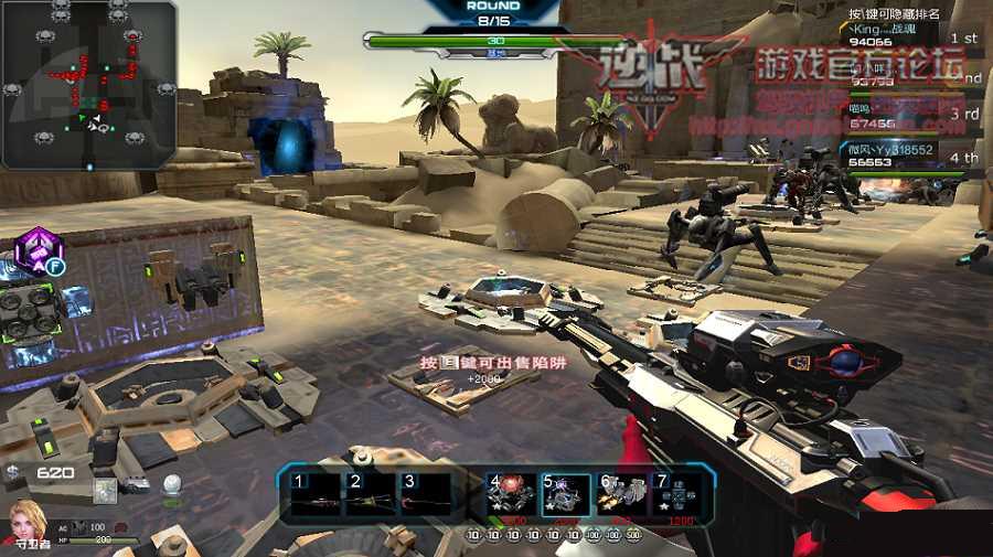 逆战狂沙圣殿炎爆怎么打 逆战炎爆打法介绍