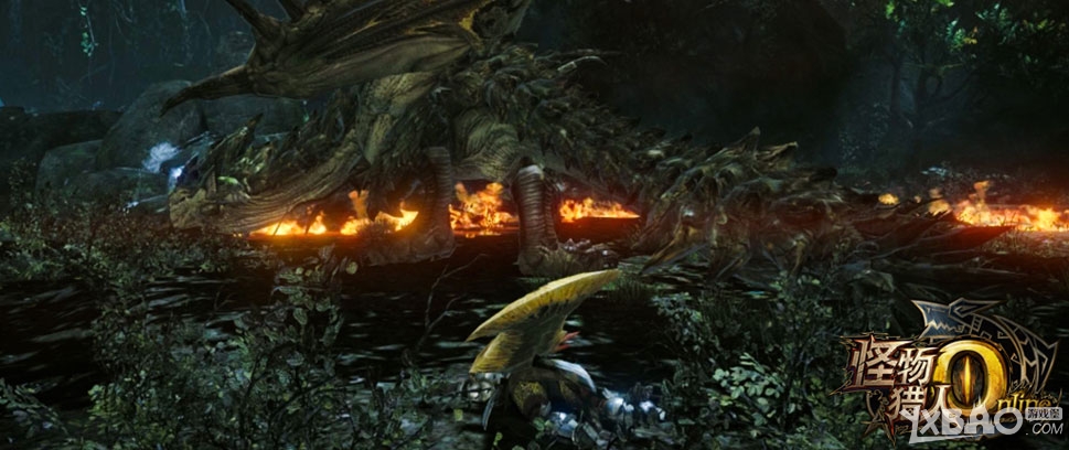 《怪物猎人OL》雌火龙技能介绍