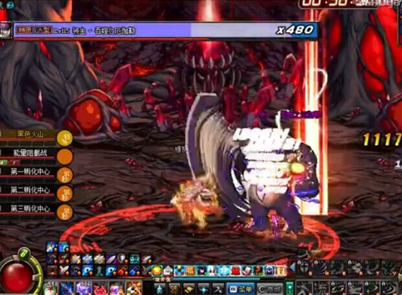 土豪的玩法 DNF里鬼战士通关20人安徒恩能源