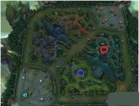 LOLS6男枪打野野区刷野路线推荐