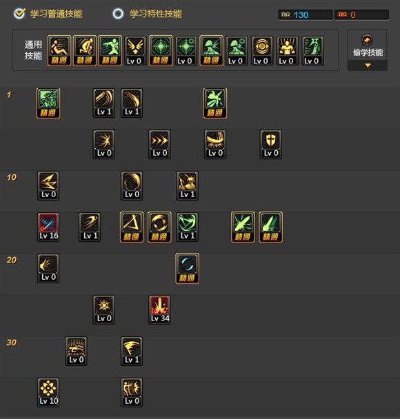 达人玩家分享 DNF二觉剑豪通用刷图加点参考