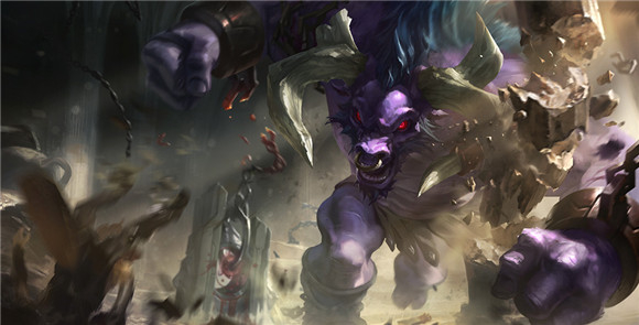 LCK春季赛LZ vs SKT第一场Wolf牛头天赋符文