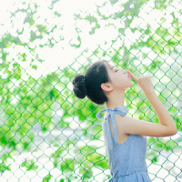 头像女生背影或者侧面_