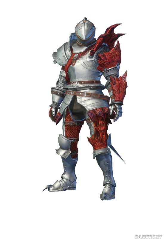 怪物猎人OL樱火龙近战防具属性外观介绍