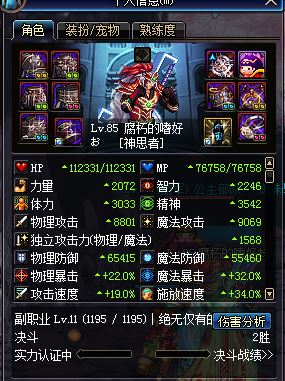 DNF精神奶爸打团加点详细介绍_网络游戏