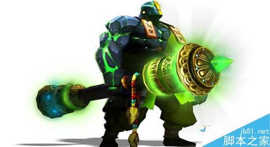 DOTA2小红本的不朽珍藏3大地之灵武器特效介