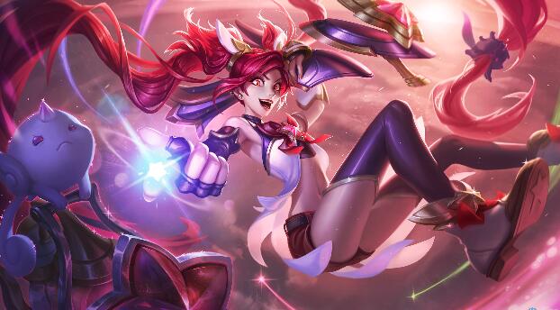 LOL金克丝新皮肤展示 魔法少女系列皮肤介绍_英雄联盟