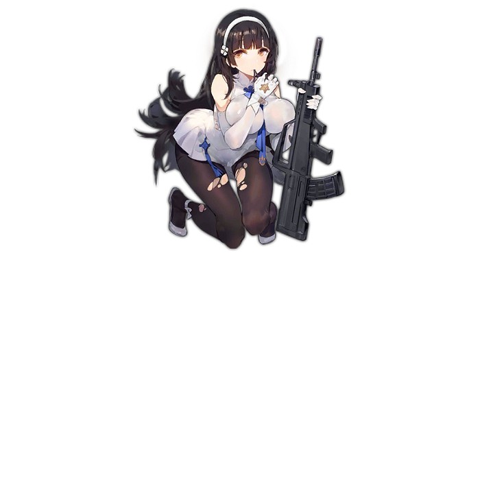 少女前线95式突击步枪立绘展示