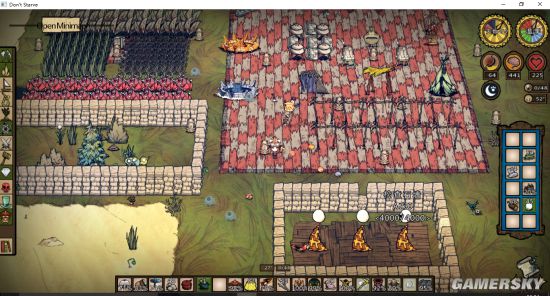 饥荒MOD人物精灵公主宠物与装备及基地布局