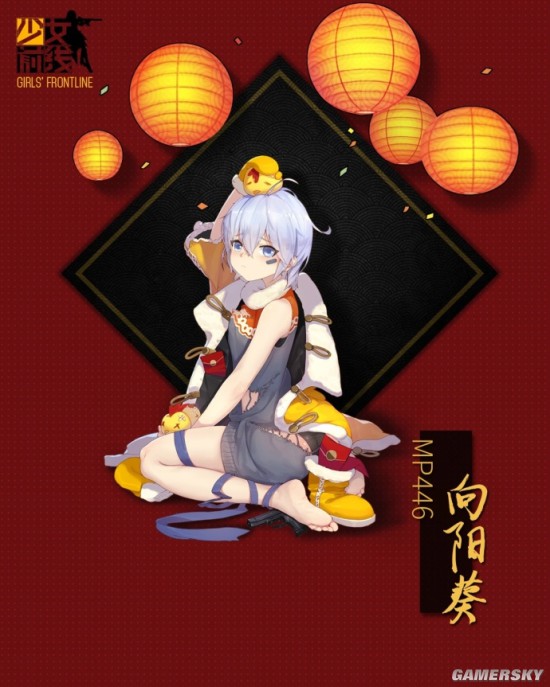 少女前线枪娘新春换装装扮展示_网络游戏_游