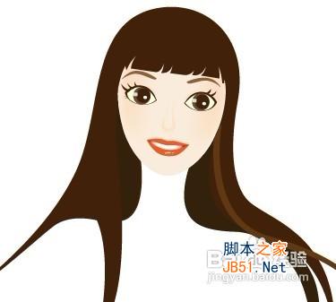 Illustrator(AI)设计绘制唯美人物艺术插画实例教程