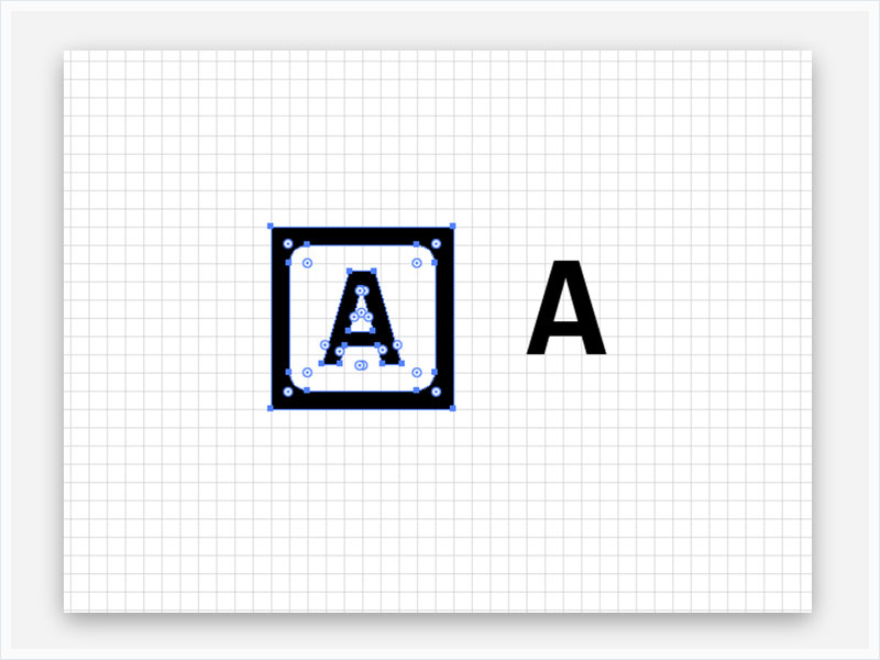 AI制作彩色3D英文字母积木文字效果教程_Illus