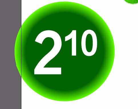 llustrator中怎么输入文字下标、平方以及2的10