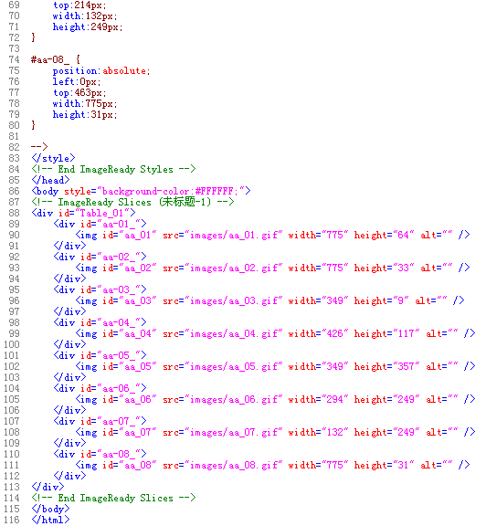 Photoshop简单制作xhtml css网页页面_脚本之家收藏整理