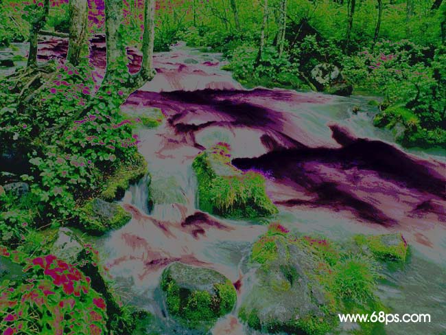 Photoshop风景照片调成自己喜爱的色彩