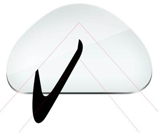 Photoshop 透明的玻璃桌子图标