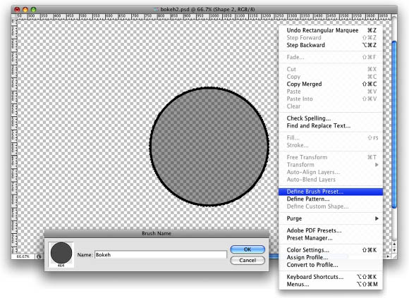 Photoshop 实现的漂亮的潮流圆圈壁纸