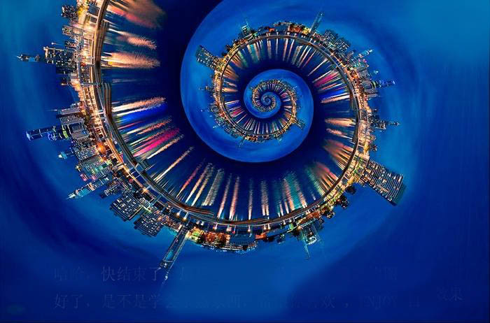 photoshop 用变形工具制作非常完美的艺术图片