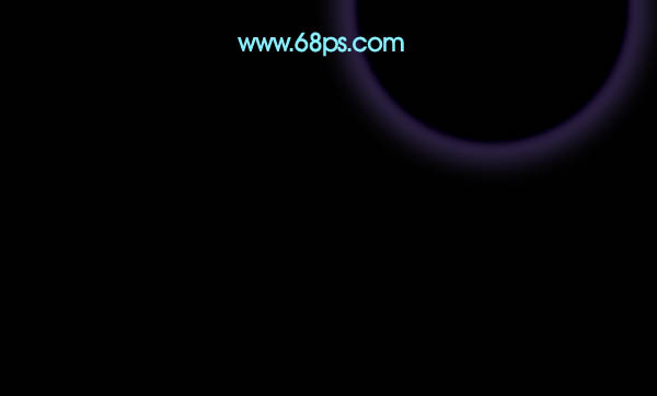 Photoshop 一张梦幻的紫色高光壁纸实例2