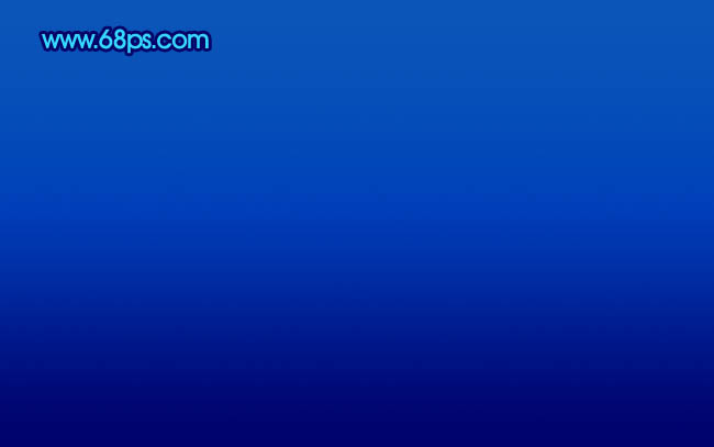 Photoshop 简单梦幻的蓝色光束壁纸