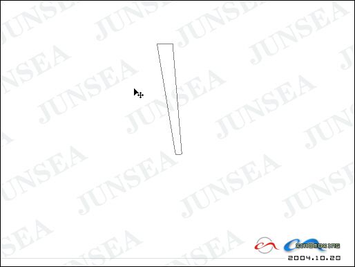 Photoshop 印有山水画的折扇制作方法